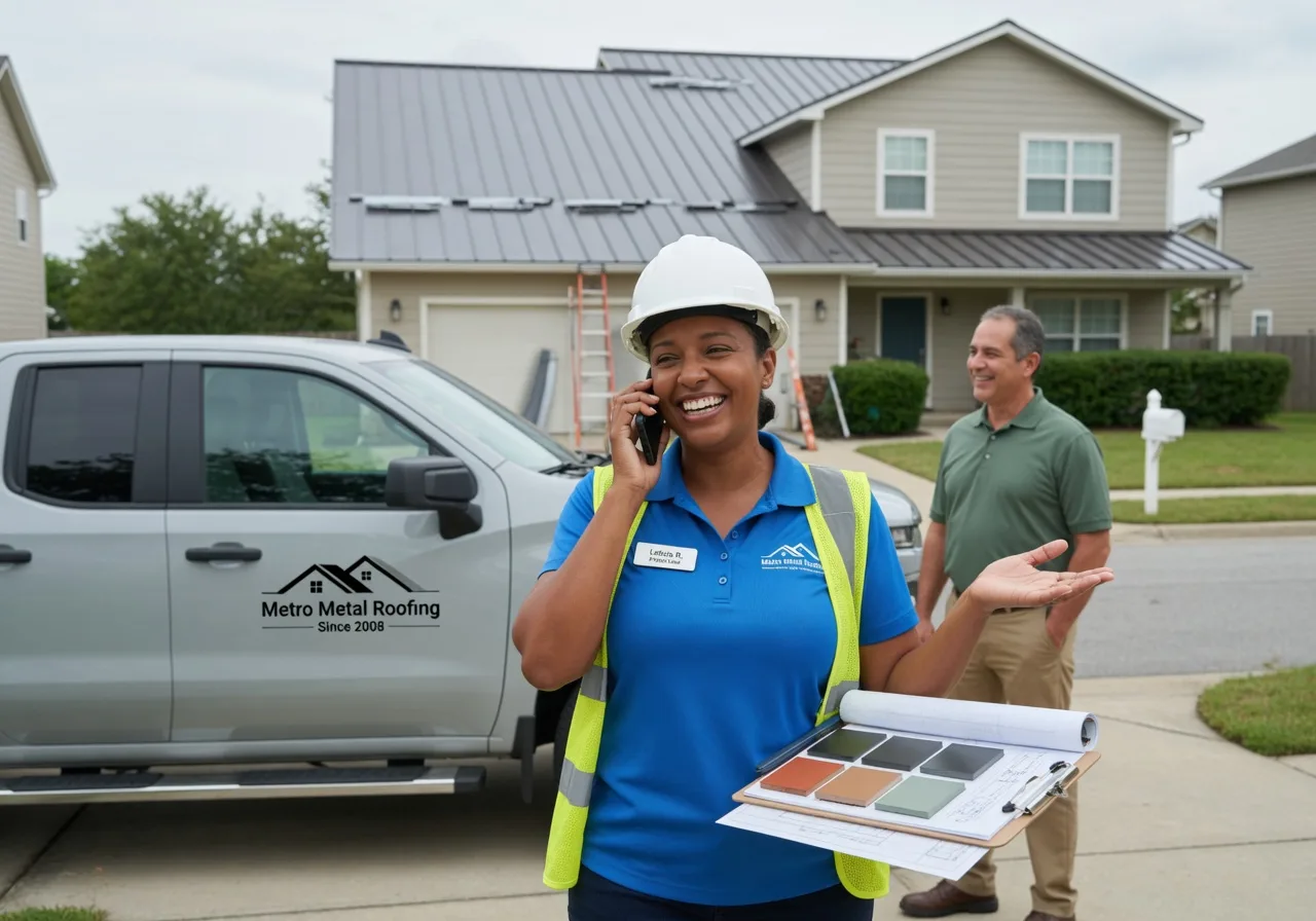 Storm Damage Metal Roof Repair in East Vandergrift, PA